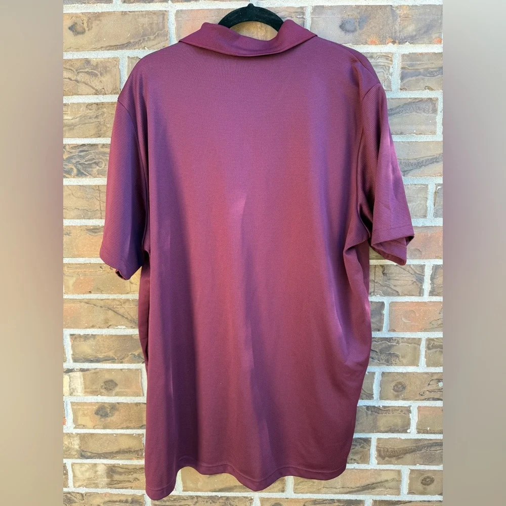 Adidas Men’s Train Essential Polo Shirt Classic Style‎ Maroon 2XL